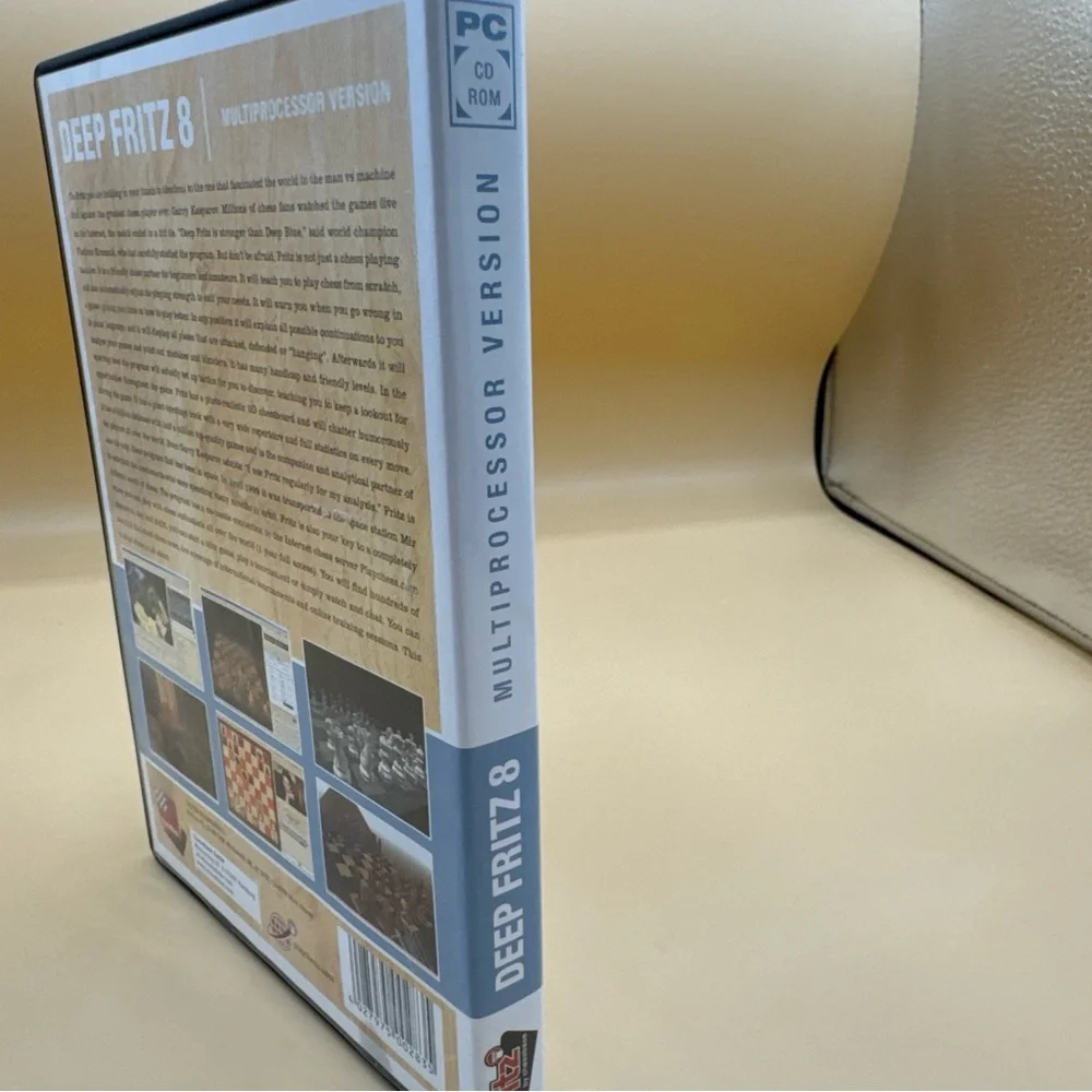 Chessbase Deep Fritz 8 Chess Training Program PC DVD Rom Multiprocessor Version